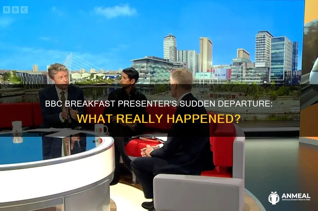 what happened to bbc breakfast presenter