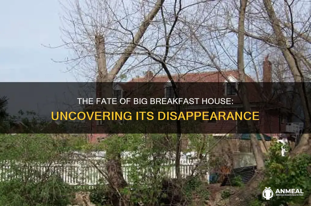 what happened to big breakfast house