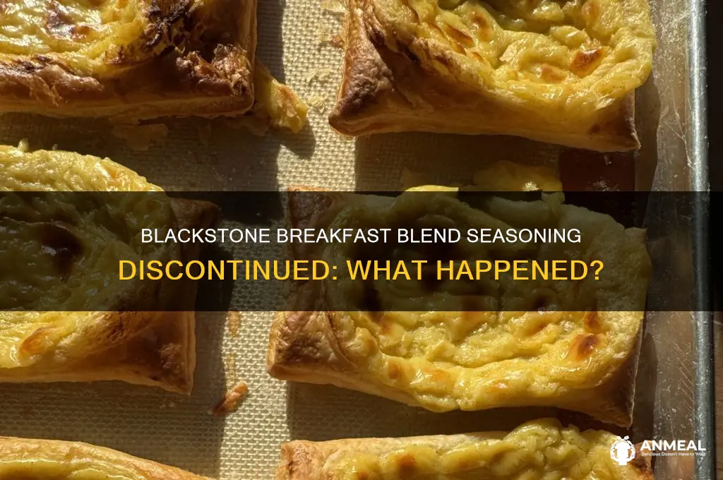 what happened to blackstone breakfast blend seasoning