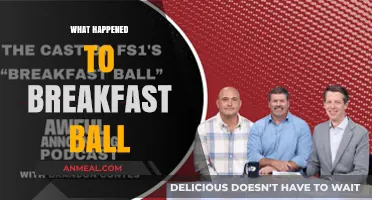 The Disappearance of Breakfast Ball: Unraveling the Mystery Behind Its Decline