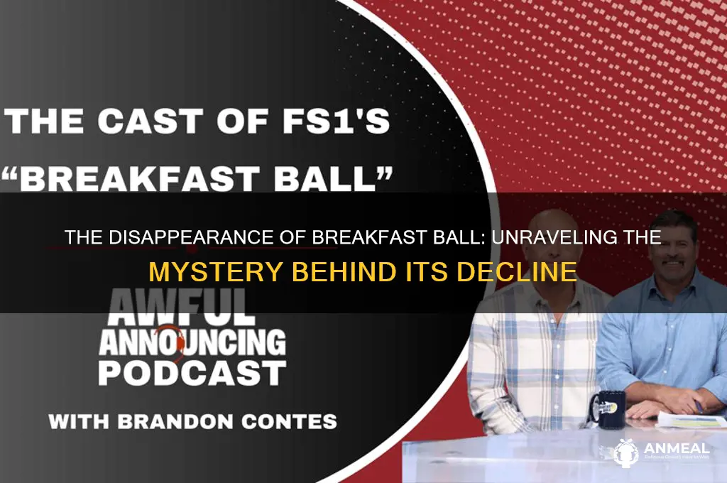 what happened to breakfast ball