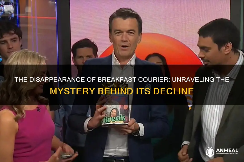 what happened to breakfast courier