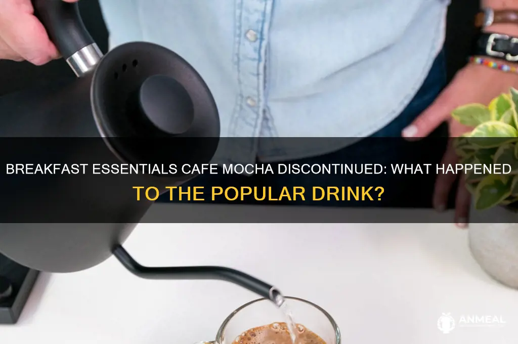 what happened to breakfast essentials cafe mocha