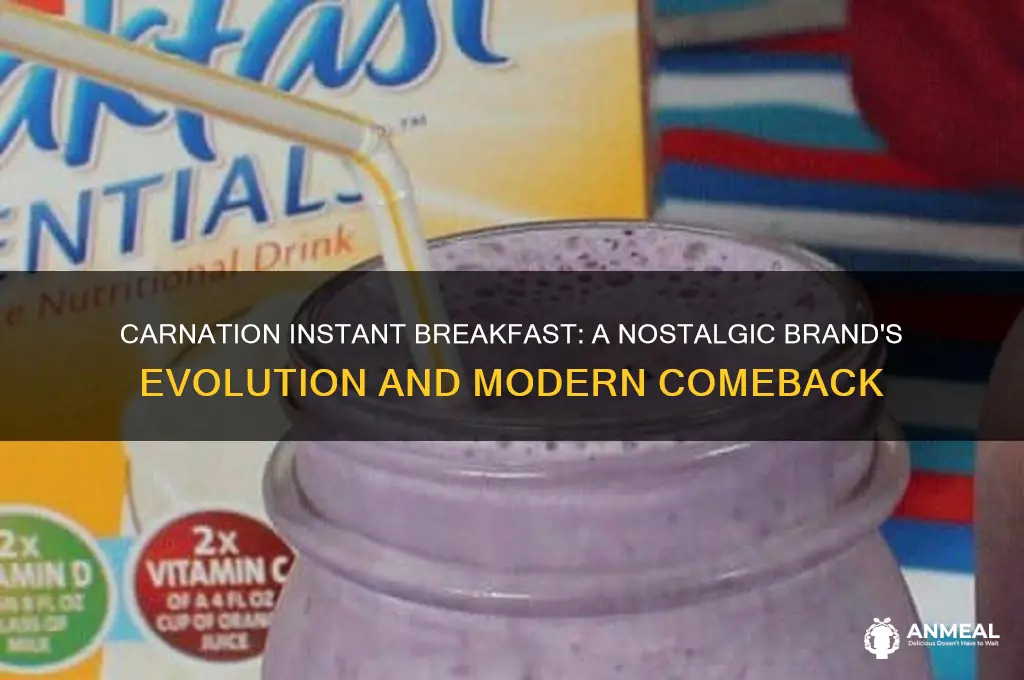 what happened to carnation instant breakfast