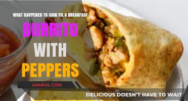 Chik-fil-A Breakfast Burrito with Peppers: Why It Disappeared