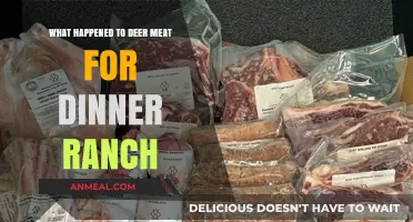 Deer Meat for Dinner Ranch: Unraveling the Mystery Behind Its Disappearance