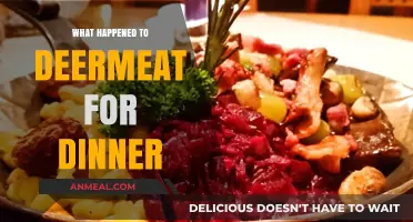 Deermeat for Dinner: The Sudden Disappearance and What Happened Next