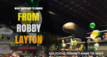 The Mysterious Disappearance of Robby Layton's Dinner Explained