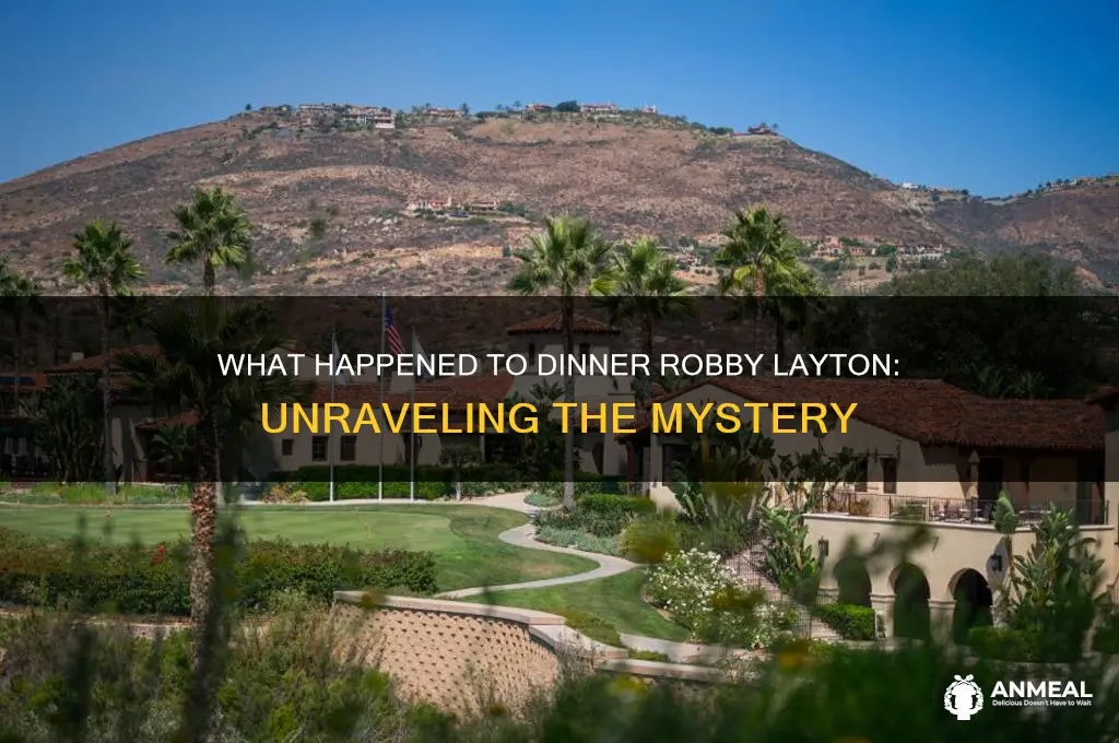 what happened to dinner robby layton
