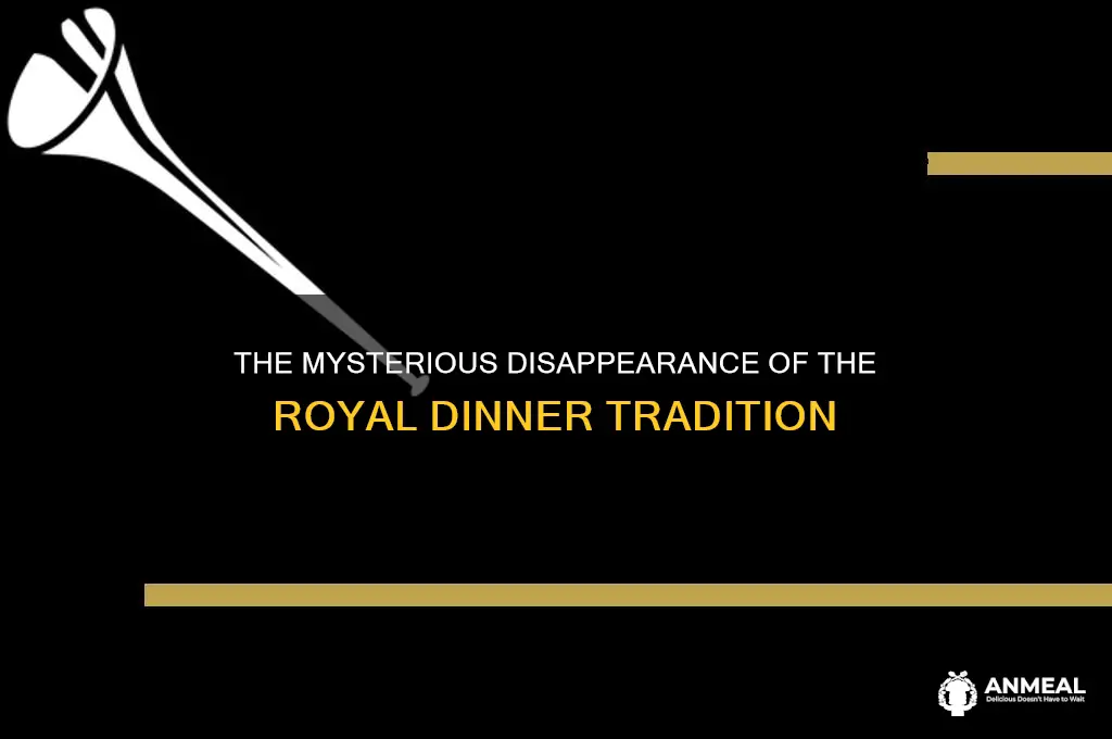 what happened to dinner with the king