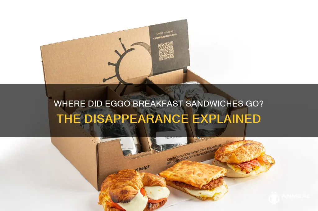 what happened to eggo breakfast sandwiches