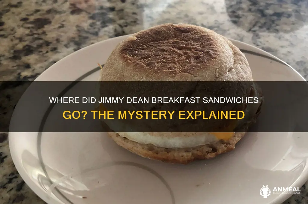 what happened to jimmy dean breakfast sandwiches