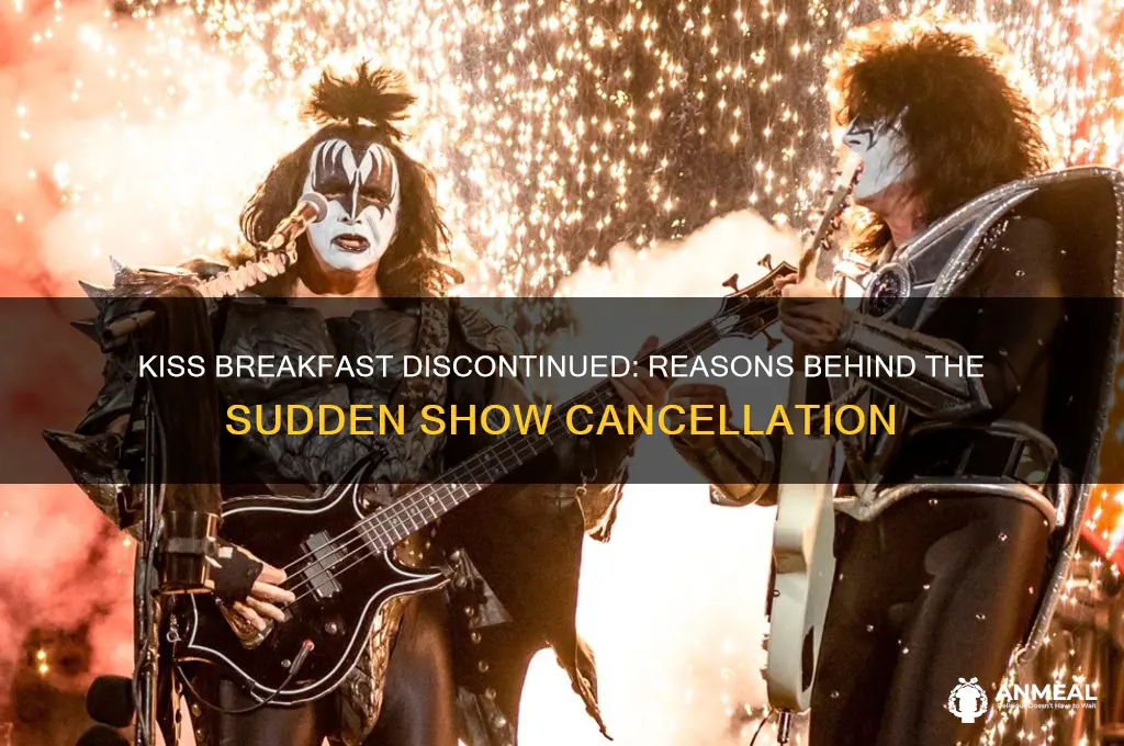 what happened to kiss breakfast