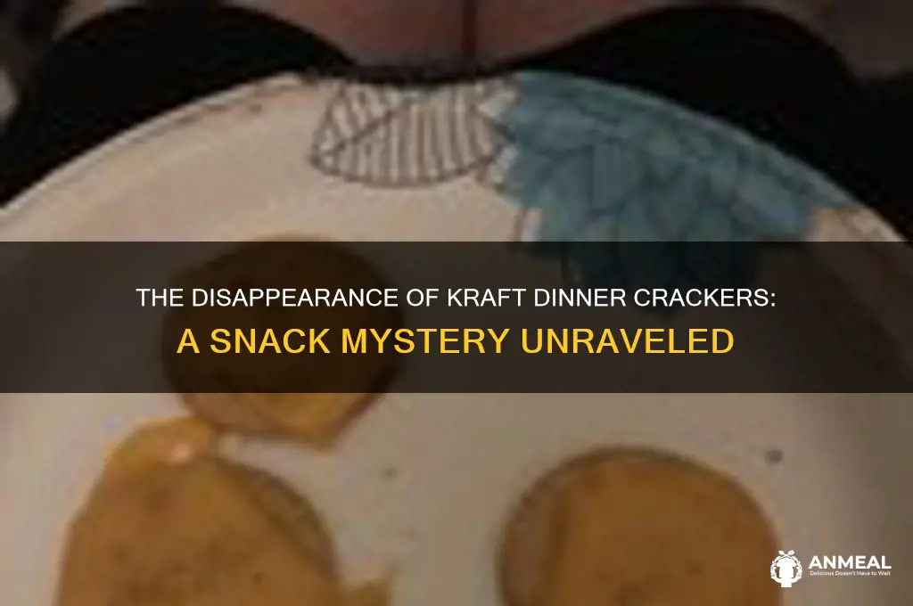 what happened to kraft dinner crackers
