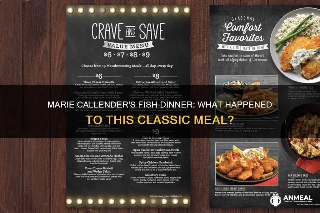 what happened to marie callenders fish dinner