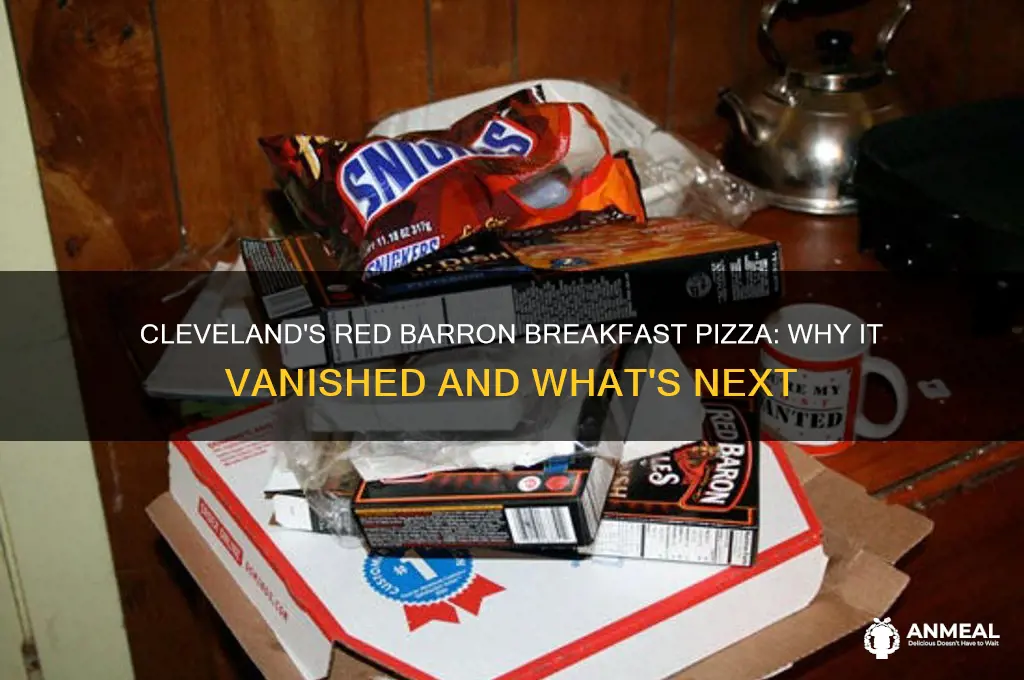what happened to red barrons breakfast pizza in cleveland ohio