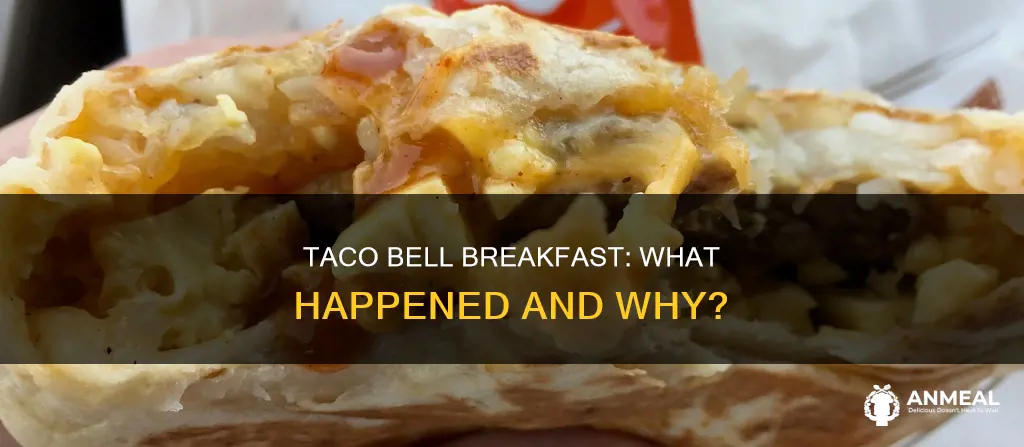 what happened to taco bell breakfast