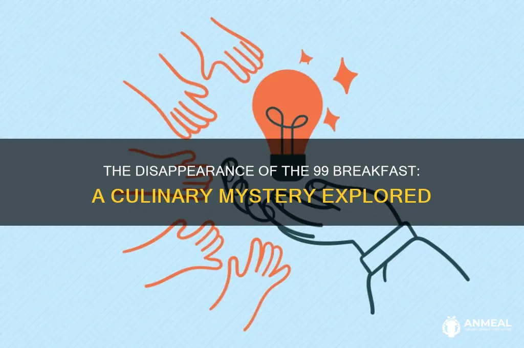 what happened to the 99 breakfast