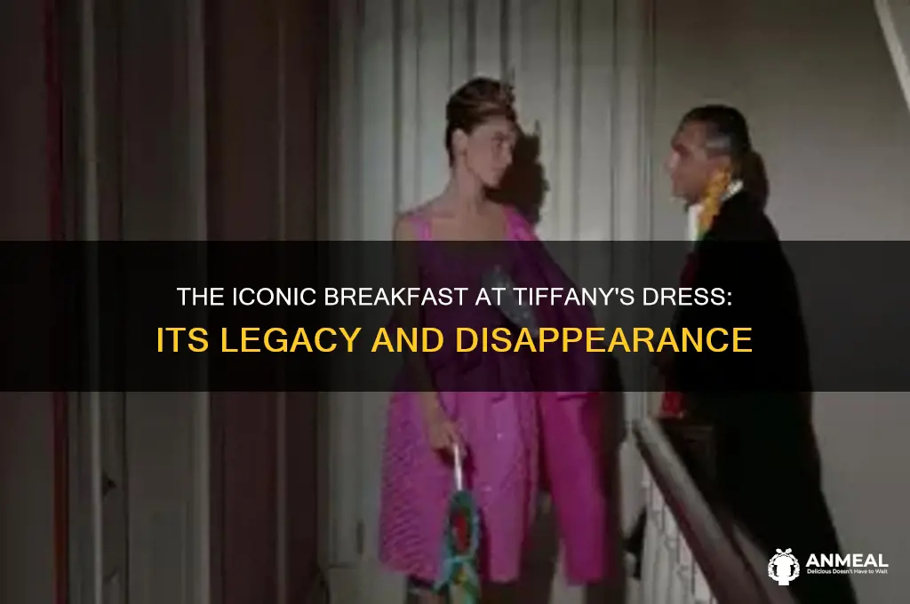 what happened to the breakfast at tiffany