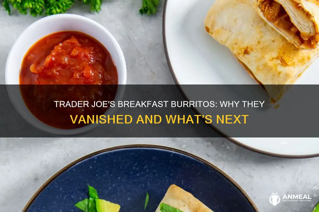 what happened to the breakfast burritos from trader joe
