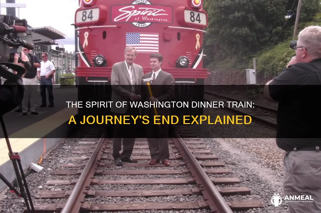 what happened to the spirit of washington dinner train