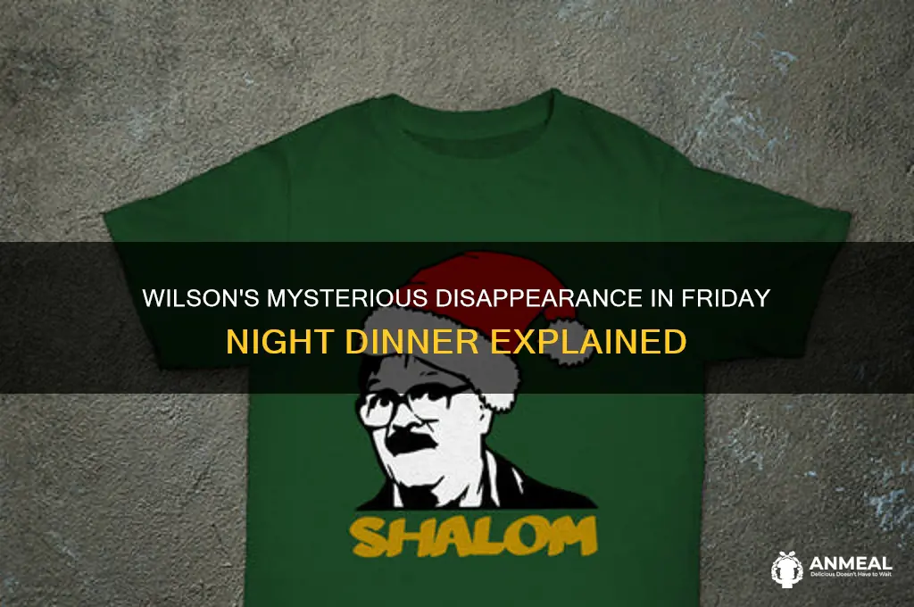 what happened to wilson in friday night dinner