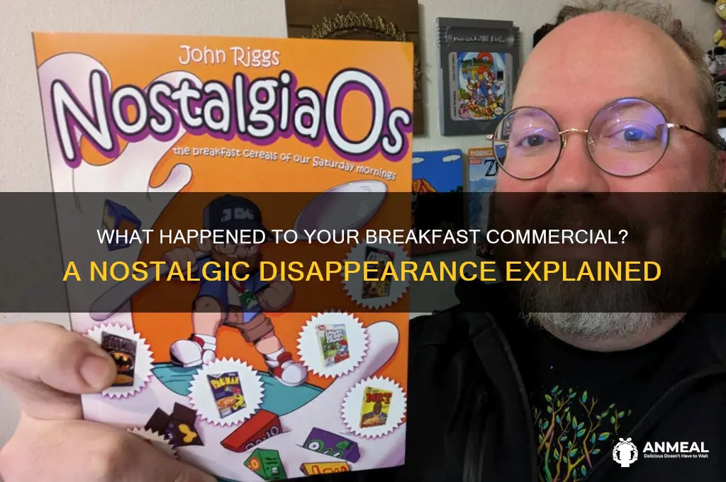 what happened to your breakfast cimertial