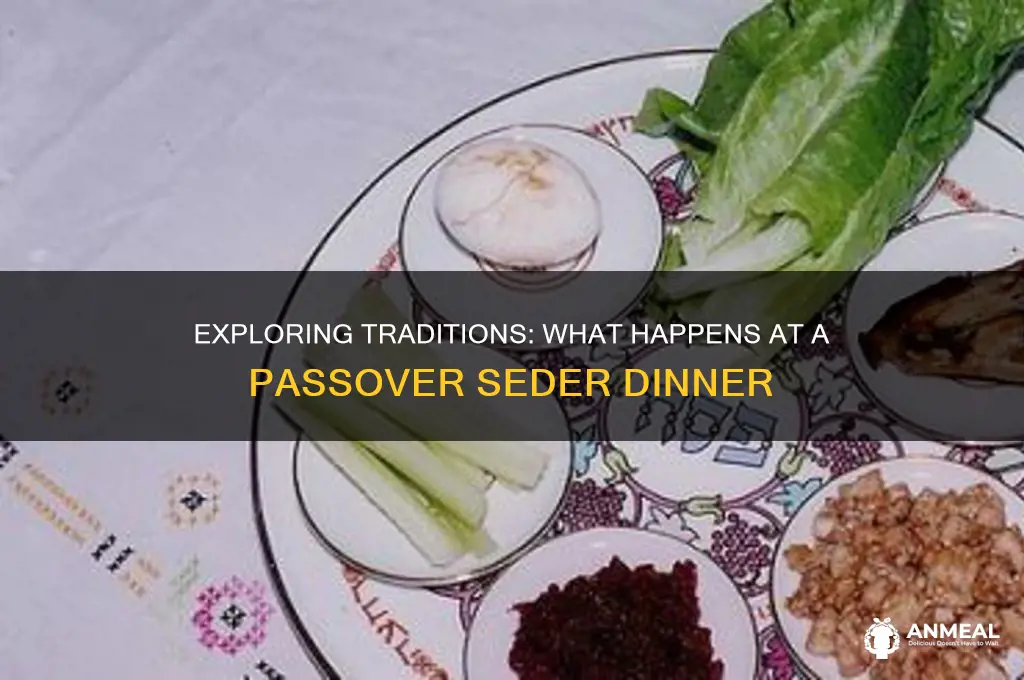 what happens at a passover dinner