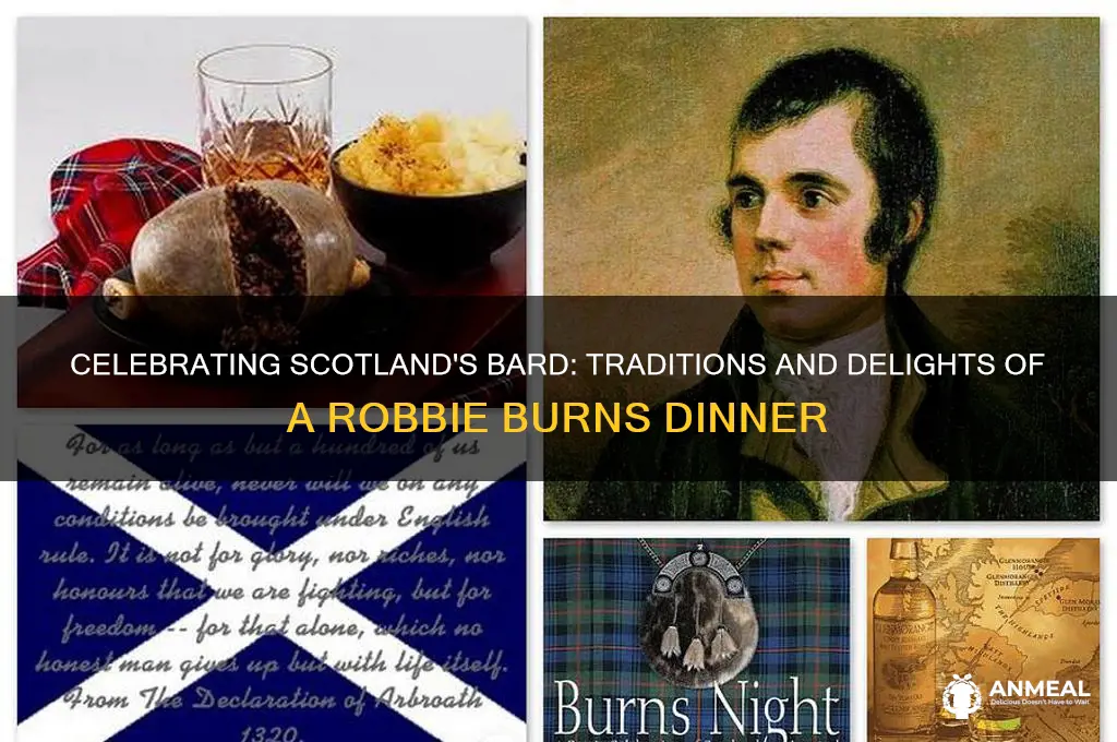 what happens at a robbie burns dinner