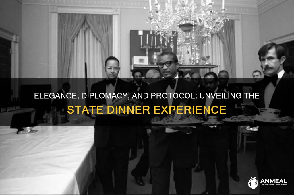 what happens at a state dinner