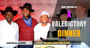 Celebrating Achievements: The Heartwarming Traditions of a Valedictory Dinner