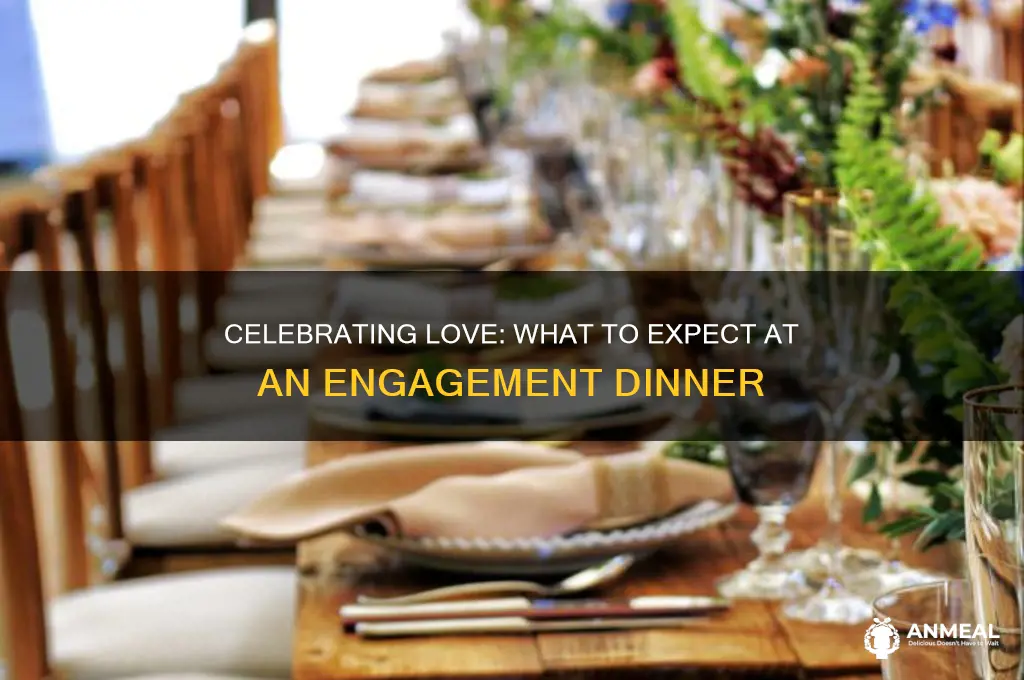 what happens at an engagement dinner