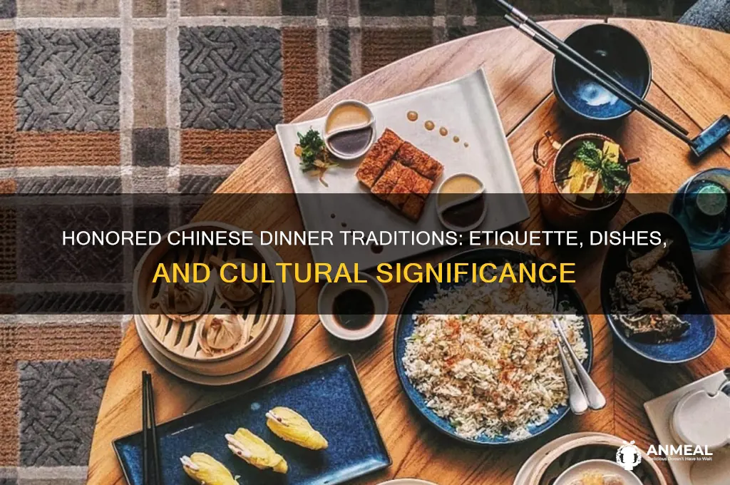 what happens during a honored chinese dinner