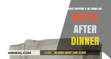 Drinking Hot Water After Dinner: Benefits, Risks, and Effects Explained