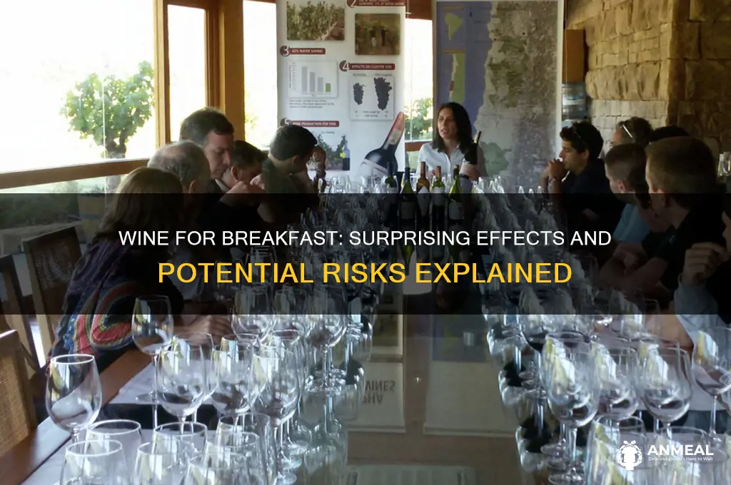 what happens if you drink wine for breakfast