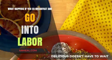 Eating Breakfast Before Labor: What to Expect and How to Prepare