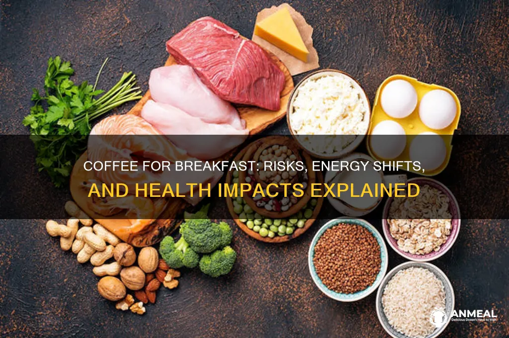 what happens if you only drink coffee for breakfast