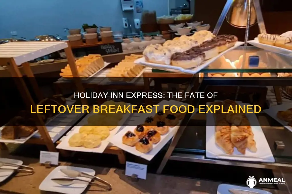 what happens to leftover breakfast food at holiday inn express