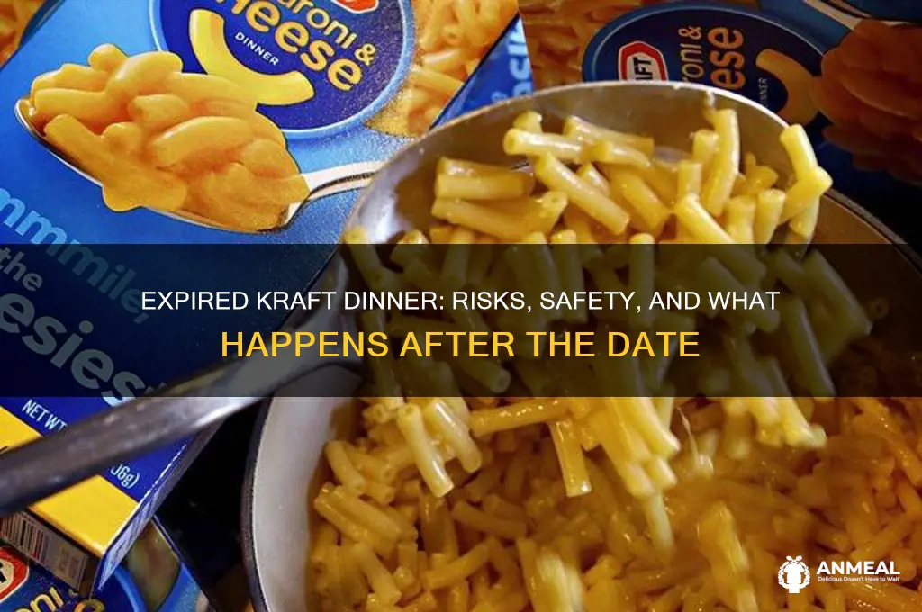 what happens when kraft dinner expires