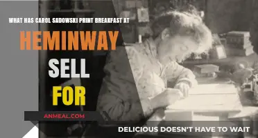 Carol Sadowski's 'Breakfast at Hemingway' Print Auction Price Revealed