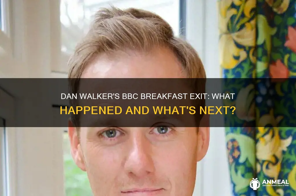 what has happened to dan walker bbc breakfast