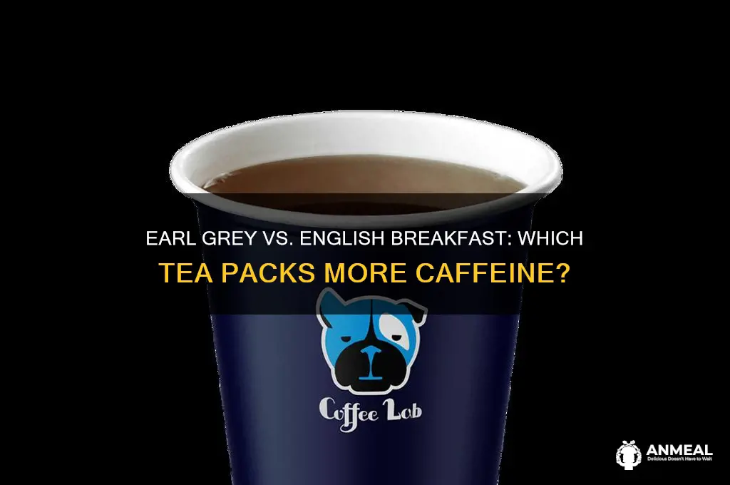 what has more caffeine earl grey or english breakfast