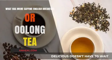 Caffeine Comparison: English Breakfast vs. Oolong Tea - Which Wins?