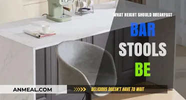 Choosing the Perfect Breakfast Bar Stool Height for Comfort and Style
