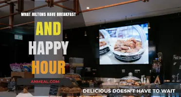 Hilton Hotels Offering Breakfast and Happy Hour: A Complete Guide