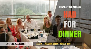 Holt and Barbara's Dinner: A Delicious Evening Unveiled