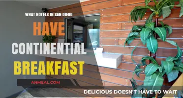 Top San Diego Hotels Offering Free Continental Breakfast Options