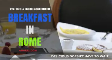 Top Rome Hotels Offering Complimentary Continental Breakfast Options