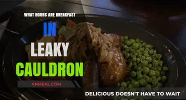 Breakfast Hours at Leaky Cauldron: When to Start Your Magical Day