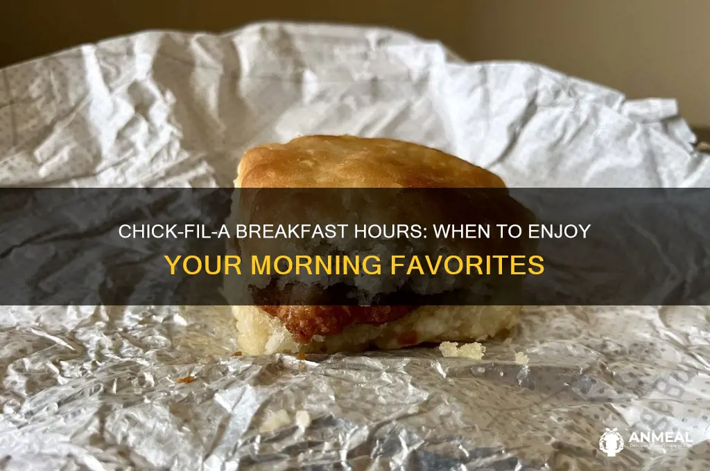 what hours are chick fil a breakfast